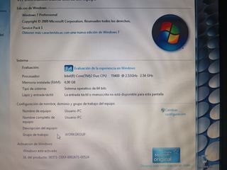 Ordenador portátil DELL latitude