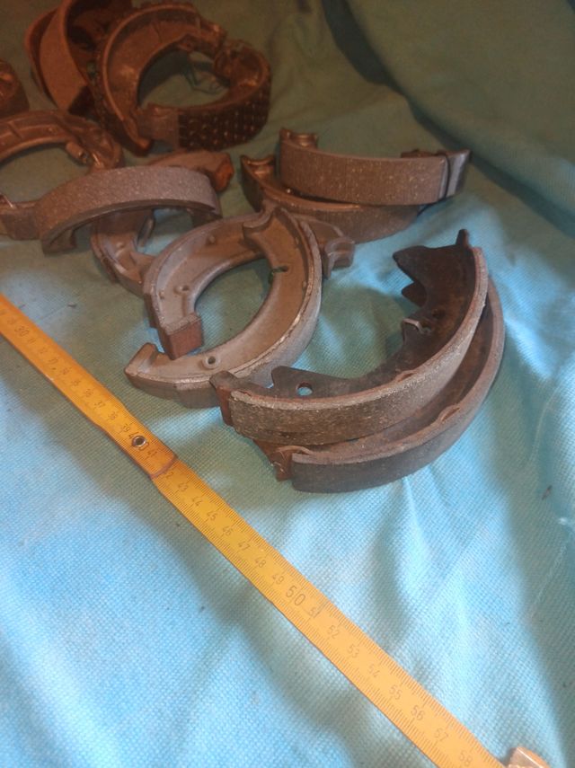 Lotto stock ceppi freni moto epoca