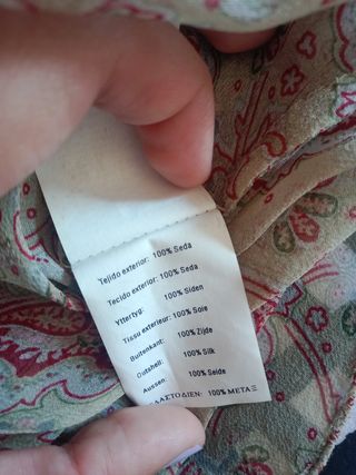 Blusa seda mujer Massimo Dutti