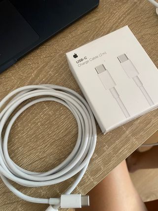 Cable tipo C de 2 metros Apple mac book