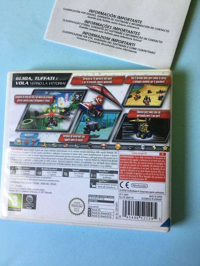 Nintendo 3ds Mario kart 7