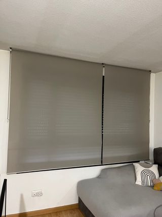 Pack 2 estores enrollables translucidos