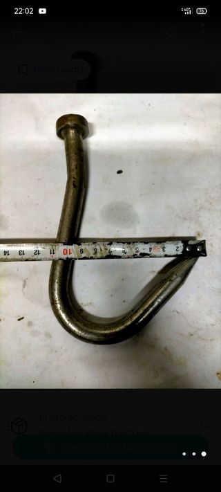 Gancho acero inoxidable