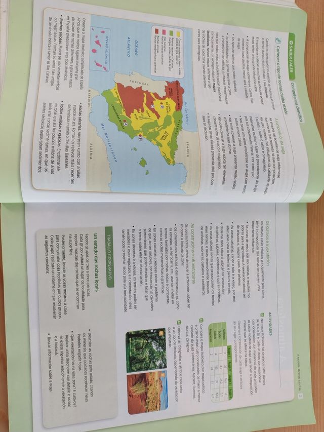 Libro Bioloxía e Xeoloxía 1º ESO.