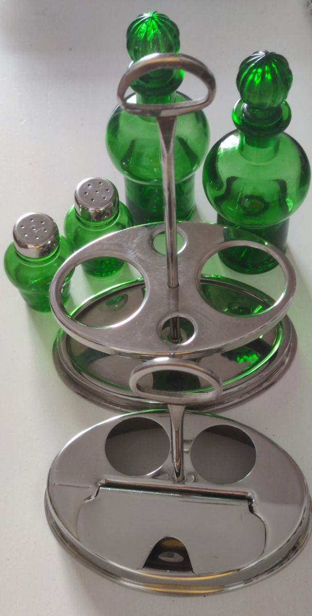 set saliera e porta olio e aceto