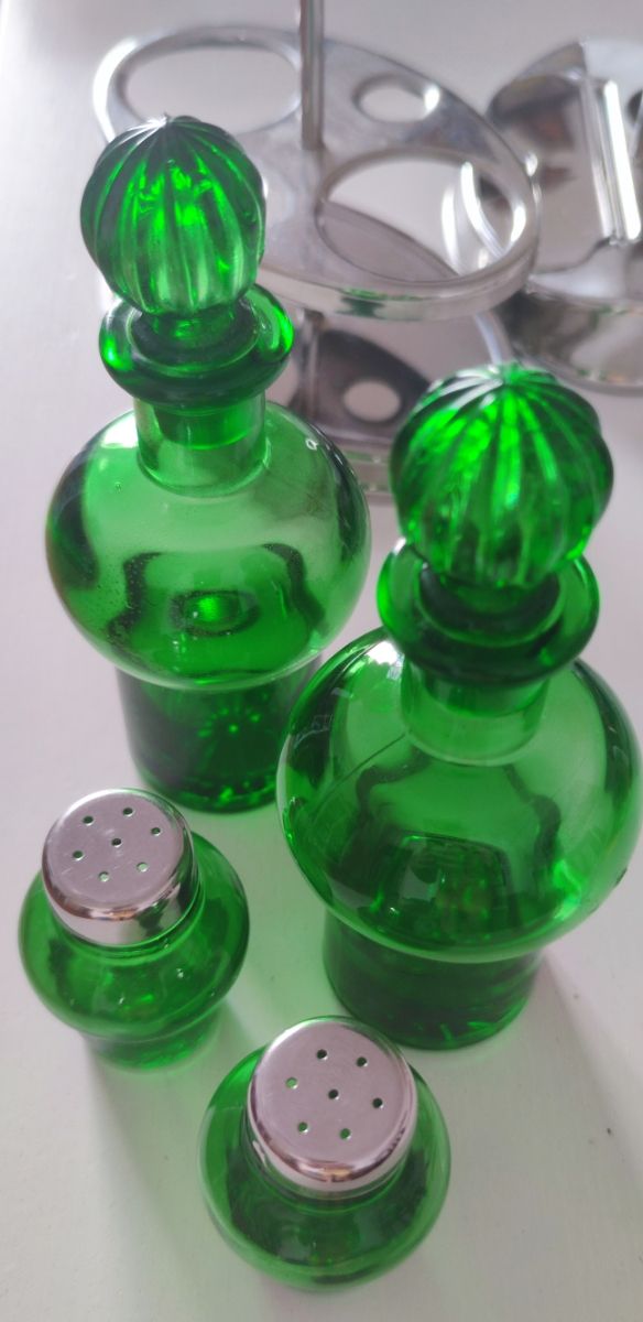 set saliera e porta olio e aceto