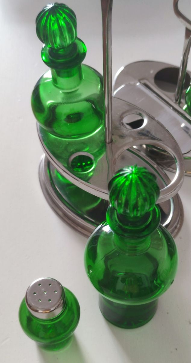 set saliera e porta olio e aceto