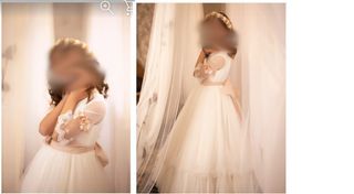 Vestido de comunión niña