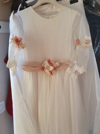 Vestido de comunión niña