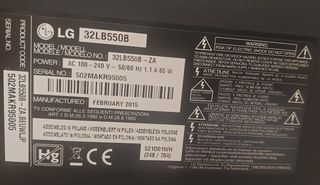 Fuente LG TV 32LB550B