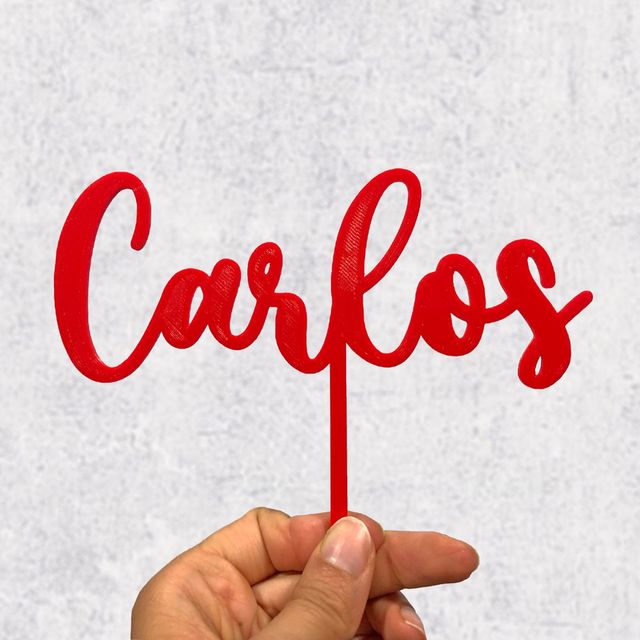 Adornos tartas - Cake toopers 3D