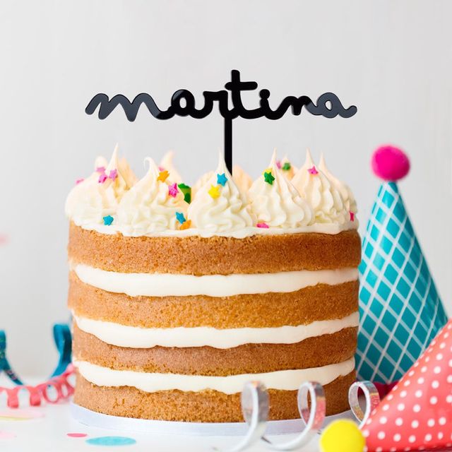 Adornos tartas - Cake toopers 3D