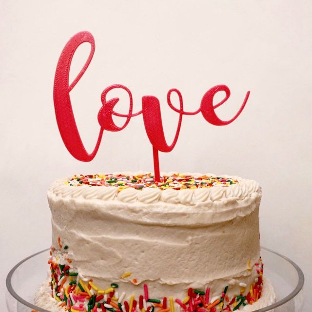 Adornos tartas - Cake toopers 3D