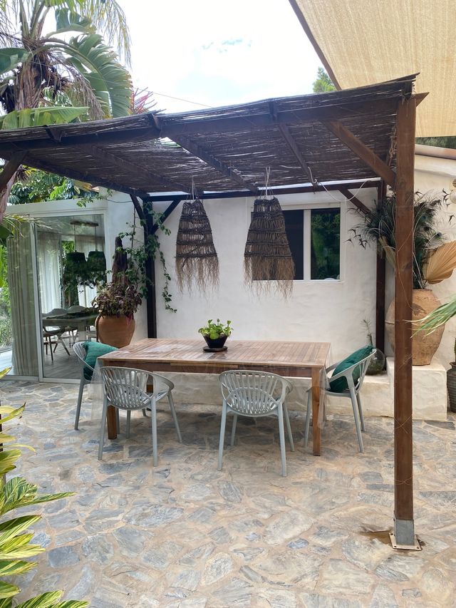 Pérgola de MADERA de segunda mano por 100 EUR en Benajarafe en WALLAPOP