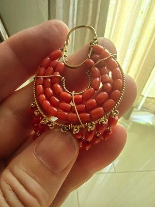 Argollas de oro 18 k