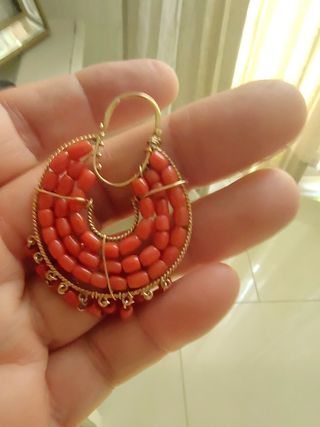 Argollas de oro 18 k