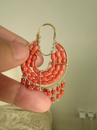 Argollas de oro 18 k