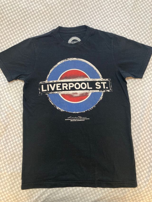 Camiseta Underground Liverpool St