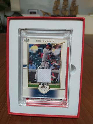 Maglia Swatch usata da gioco Fusion 2023 Chipper Jones