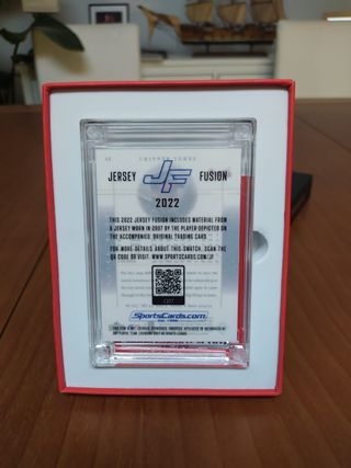 Maglia Swatch usata da gioco Fusion 2023 Chipper Jones