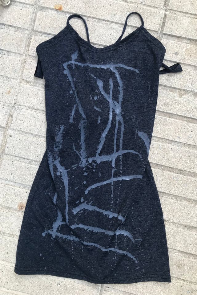 Camiseta tirantes tank top trasero