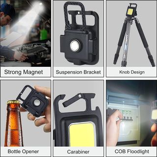 LUZ DE TRABAJO DE LLAVERO