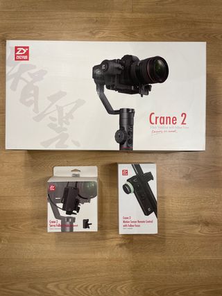 Zhiyun Crane 2 con Follow Focus y Remote Control