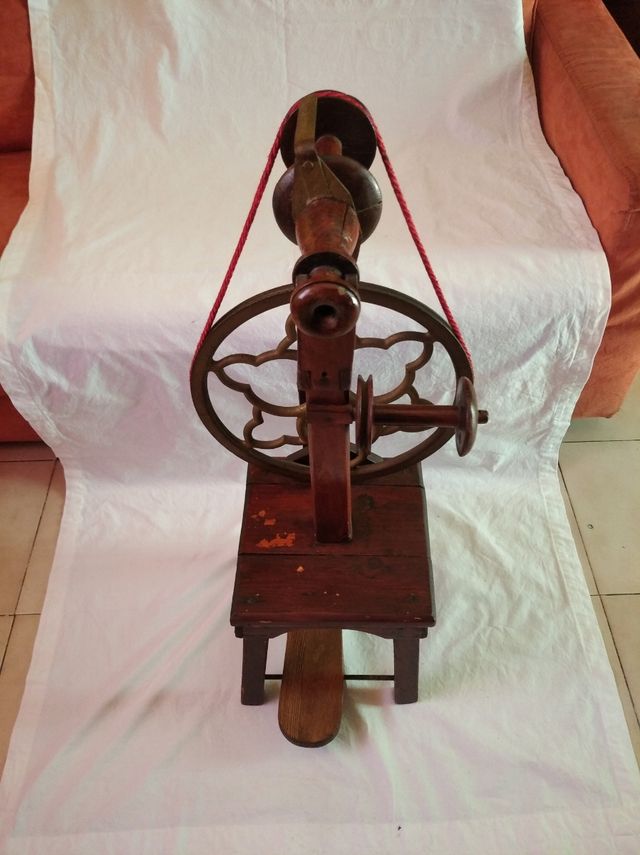 Filatoio ad alette anatomia ruota a pedale