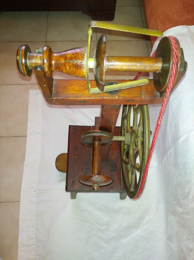 Filatoio ad alette anatomia ruota a pedale