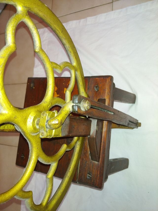 Filatoio ad alette anatomia ruota a pedale