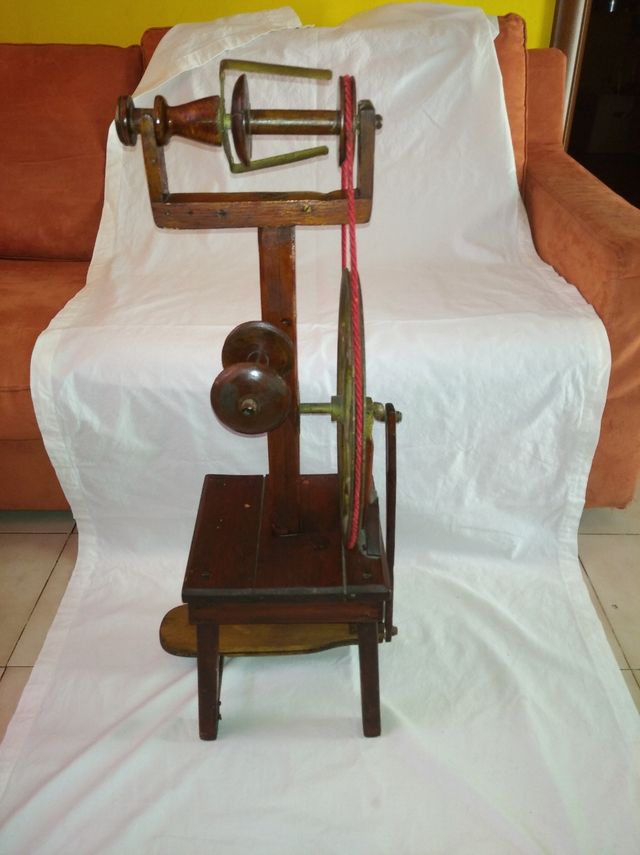 Filatoio ad alette anatomia ruota a pedale