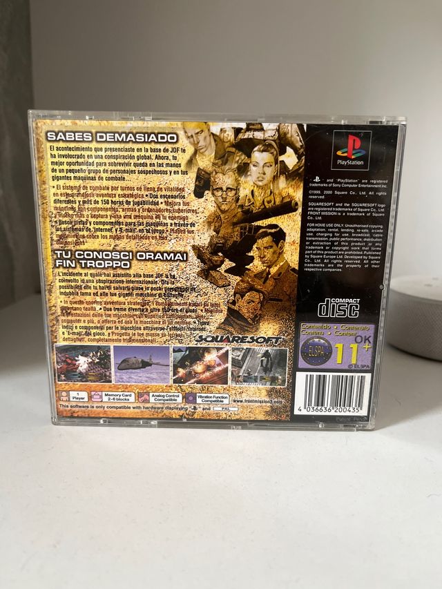 Front mission 3 pal españa