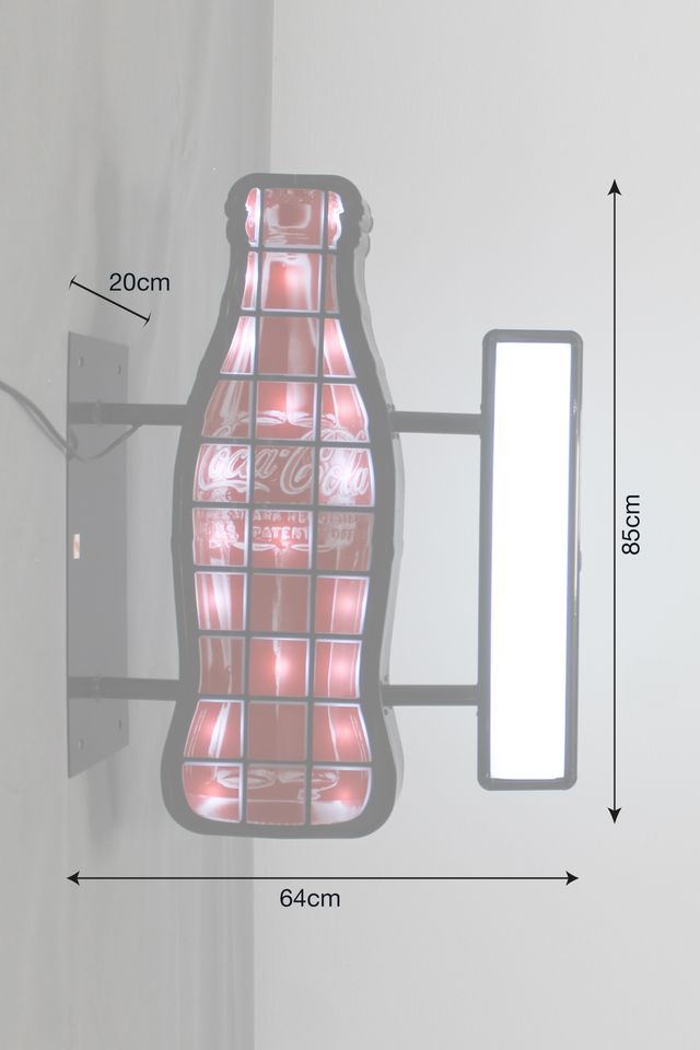 Sinal luminoso DUPLA FACE DE COQUE ESPETACULAR