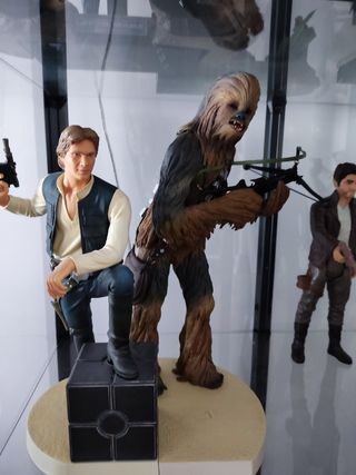 Figuras Star wars Kotobukiya Han solo Chewbacca