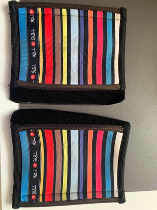 Fundas empuñaduras de colores carrito de bebé