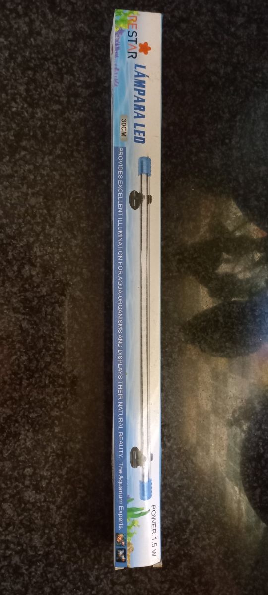 lámpara led aquario/pecera