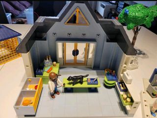 Clínica veterinaria y Rx Playmobil