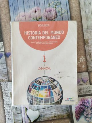 Libros 1° Bachillerato ciencias sociales