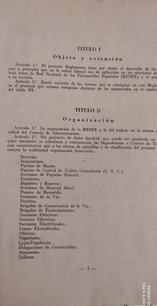 Reglamento de Régimen Interior de la Ren