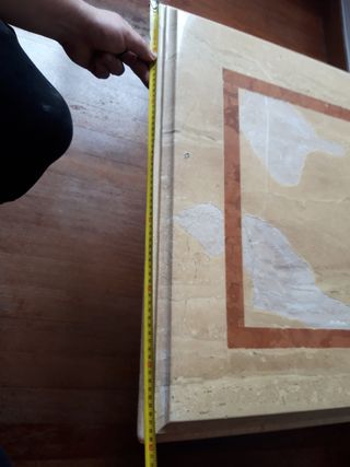 Mesa maciza de mármol. PRECIO NEGOCIABLE