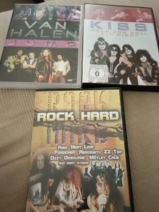 hard rock , heavy pack DVDs