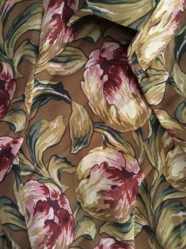 Vestido flores mango