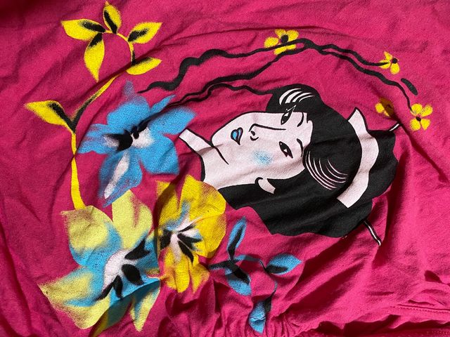 Camiseta rosa lolita jeans