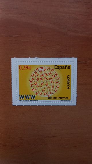 Sello Día de internet 2006