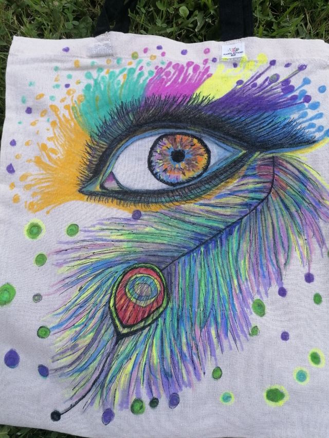 tote bag pintadas a mano 