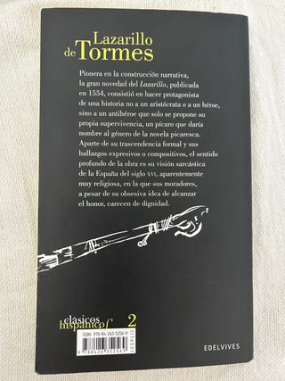 Libro Lazarillo de Tormes Edelvives