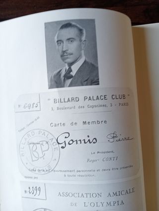 Historia del Billar PRIMERA EDICIÓN 1952