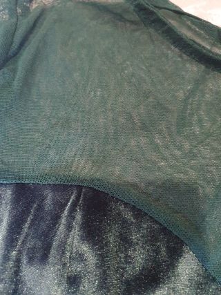 Mono  de terciopelo y tela fina nuevo