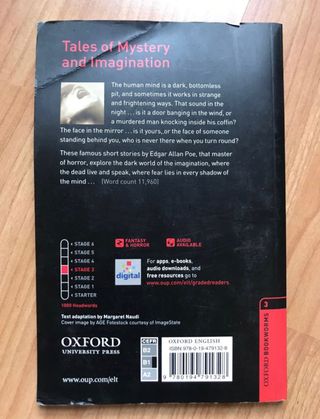 Libros lectura en inglés