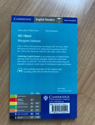 Libros lectura en inglés